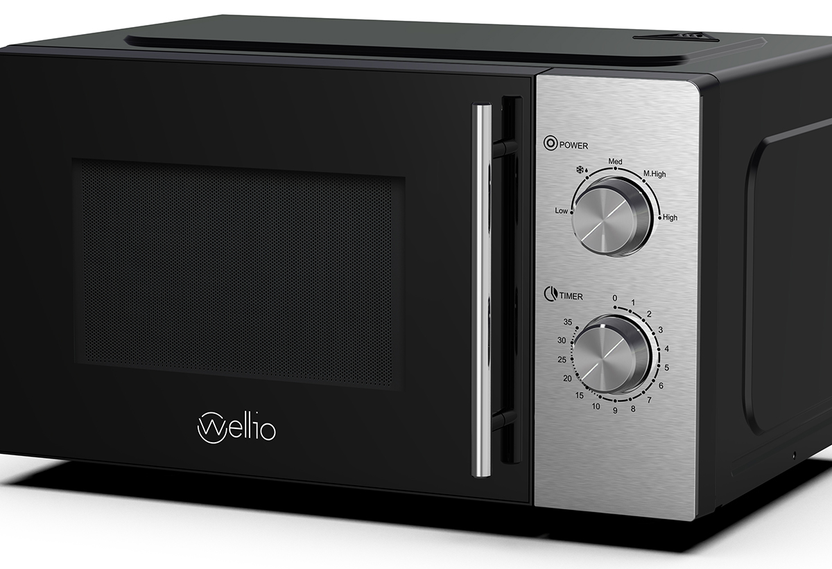 Απεικονίζεται γωνιακή λήψη της συσκευής.